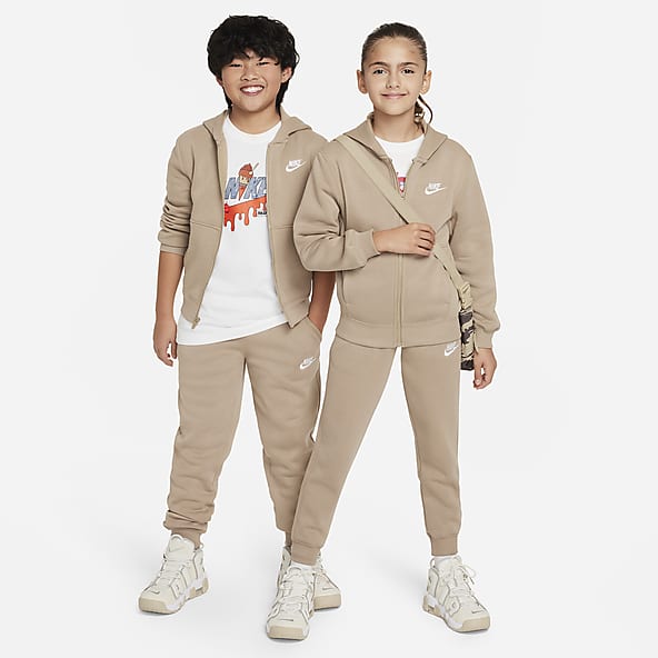 Boys Brown Pants Tights Tracksuit Bottoms. Nike
